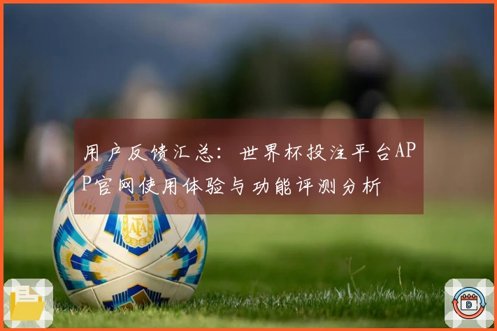 用户反馈汇总：世界杯投注平台APP官网使用体验与功能评测分析