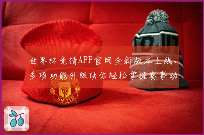 世界杯竞猜APP官网全新版本上线，多项功能升级助你轻松掌握赛事动态